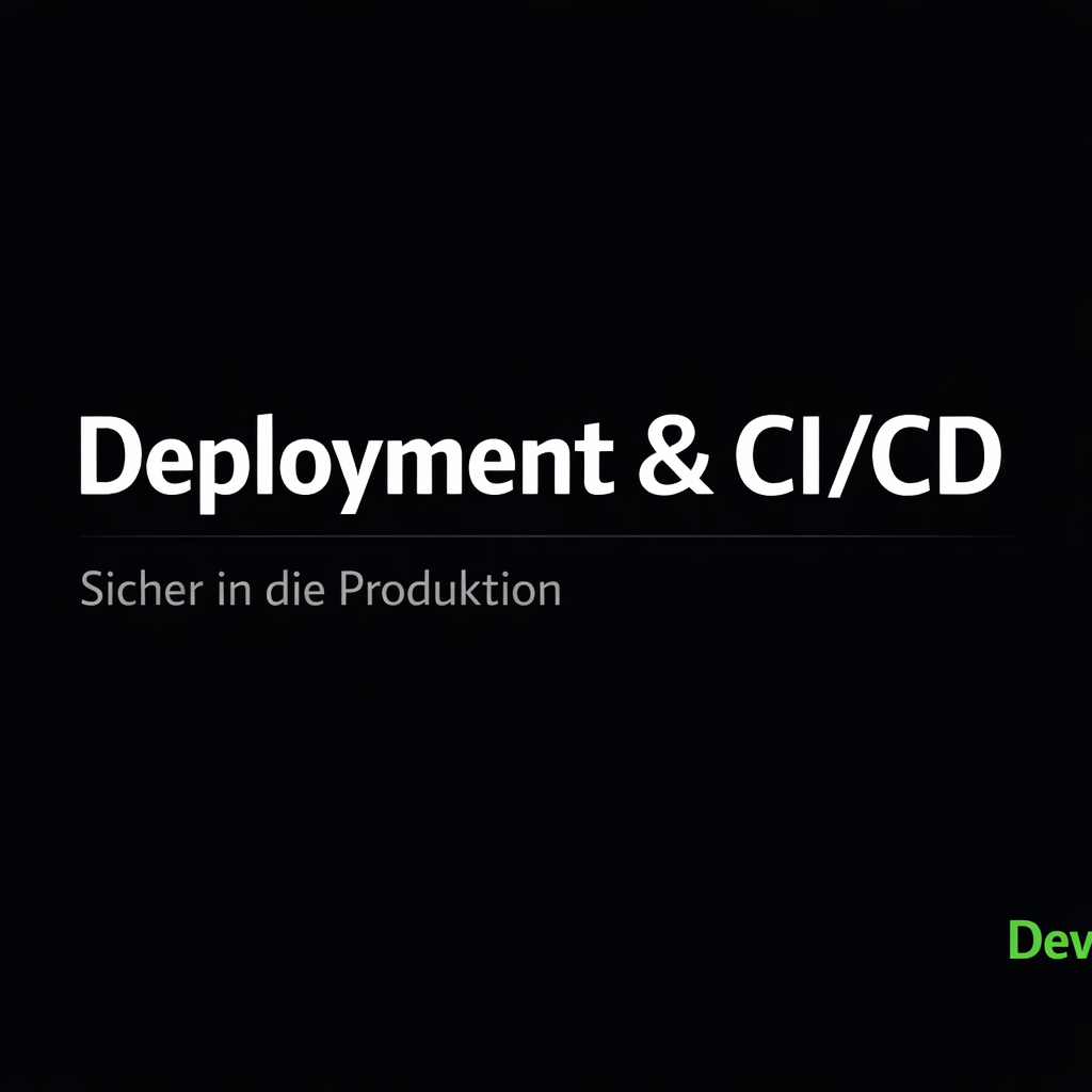 Deployment & CI/CD