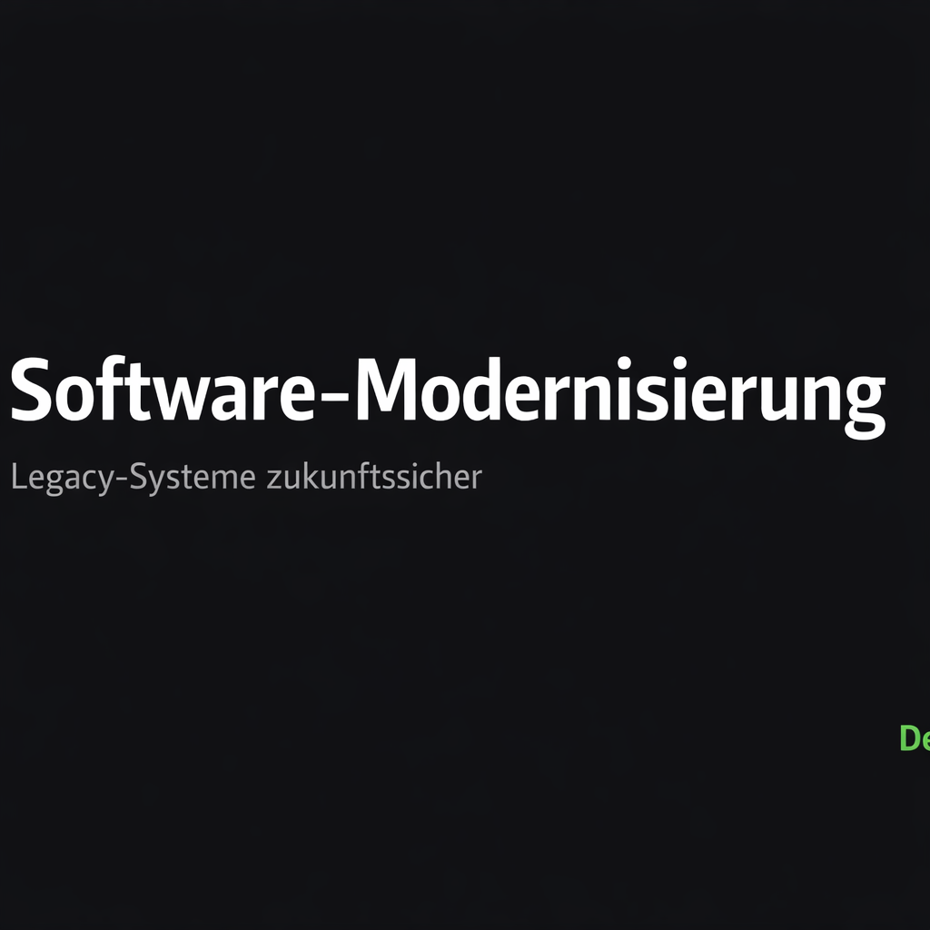 Software-Modernisierung